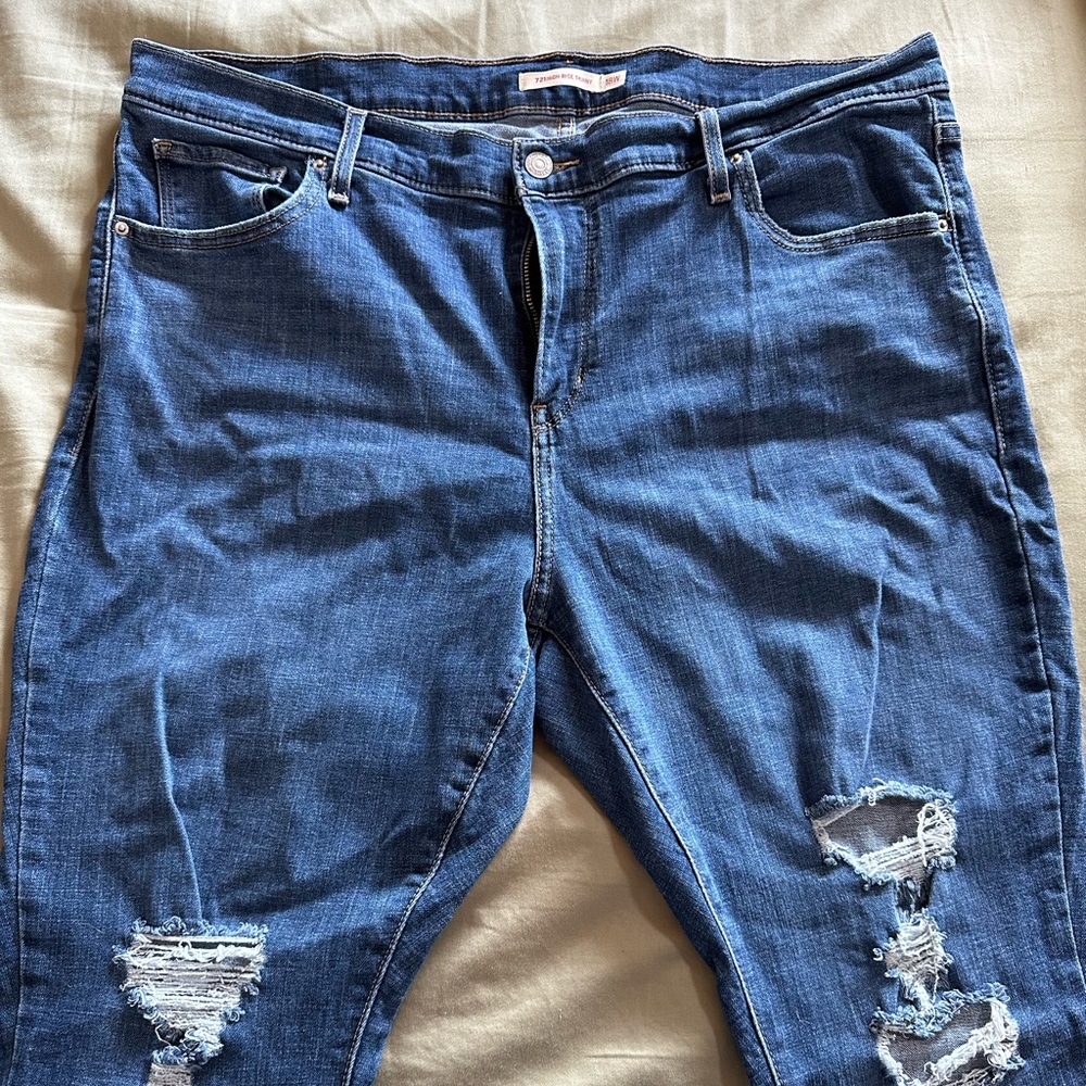 Levi’s 721 High Rise Skinny 18W Jeans